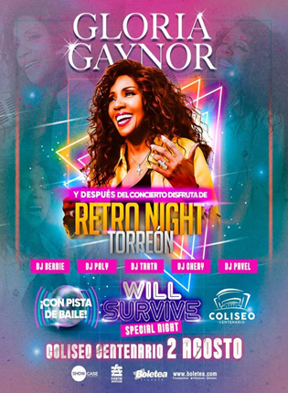 GLORIA GAYNOR