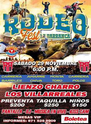 RODEO FEST LA BARRANCA