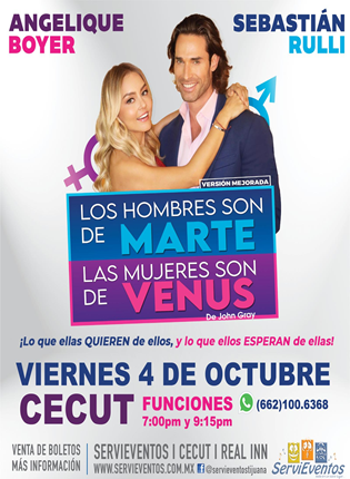 LOS HOMBRES SON DE MARTE, LAS MUJERES SON DE VENUS