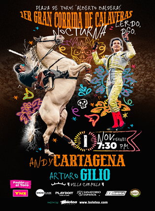 1ER  GRAN CORRIDA DE CALAVERAS NOCTURNA 